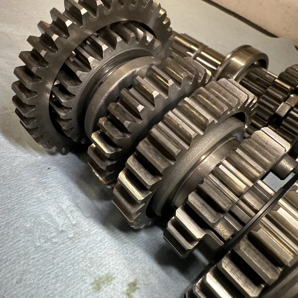 08-12 KAWASAKI NINJA 250R MOTOR TRANSMISIÓN MONTAJE ENGRANAJES MUY BUENOS OEM Foto 2 de 4