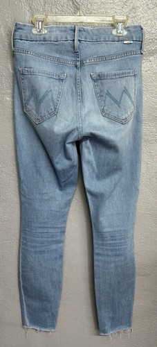 MOTHER Jeans The Looker Ankle Fray Raw Hem Size 25 Inseam 27" Womens USA - Picture 15 of 15
