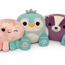 Squishmallows Stackables 12" Oshun, Sloan or Raina Original Plush