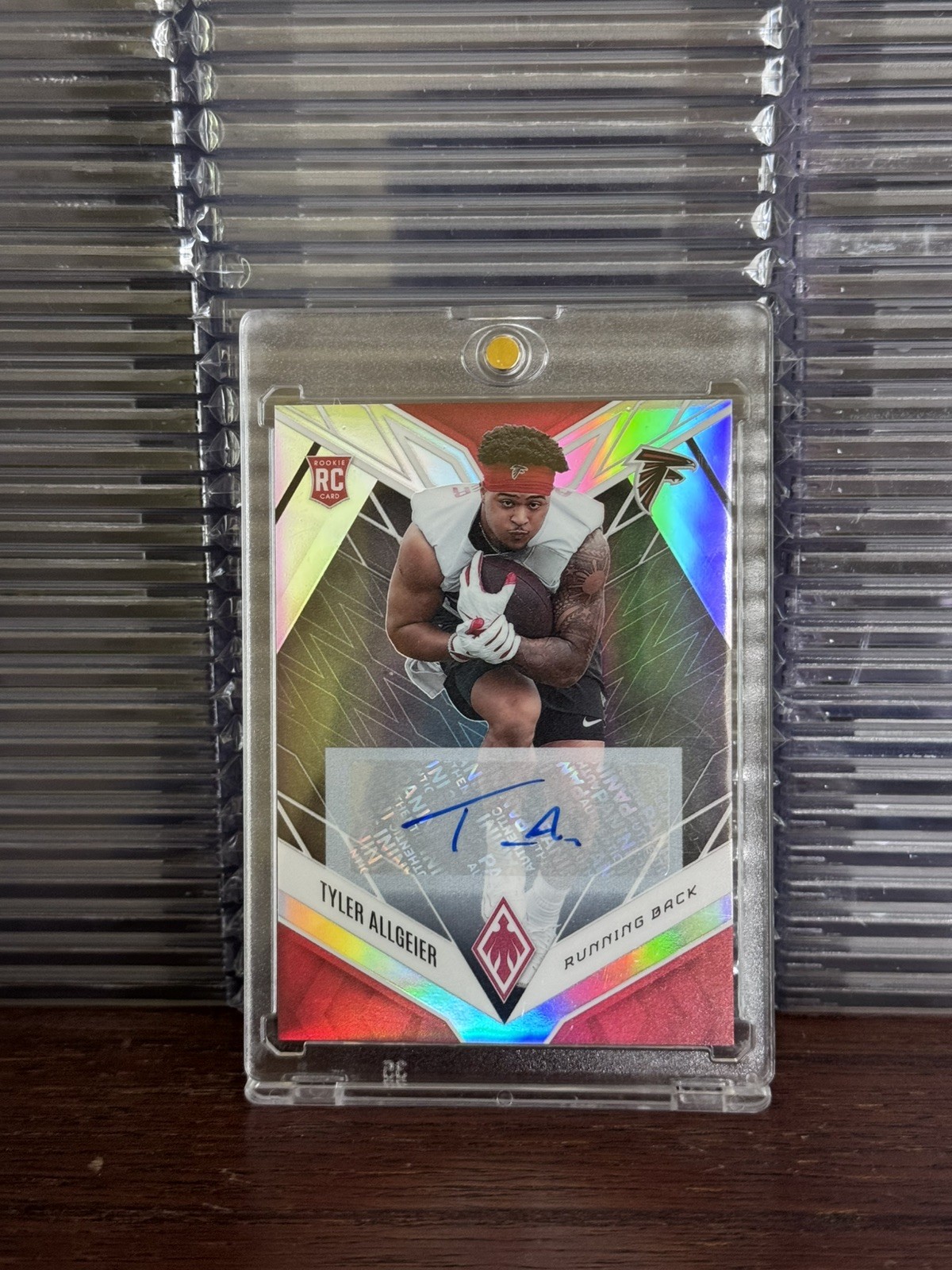 Tyler Allgeier Panini Phoenix #144 Autograph