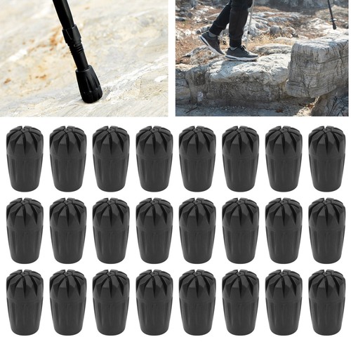 24Pcs Walking Pole Rubber Tips Hiking Stick Foot Protectors Head Cover ZZ - Picture 12 of 12