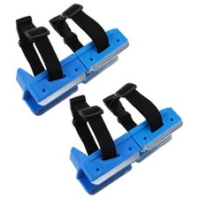 Toddler Adjustable Double Blades Ice Skates Blue Kids Skate Trainer