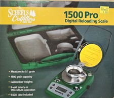 Scheels 1500Pro Digital Reloading Scale with portable carry case Scheels 1500Pro Digital Reloading Scale with portable carry case - Image 1