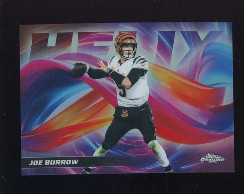2025 Topps Chrome Joe Burrow Base (RAW)