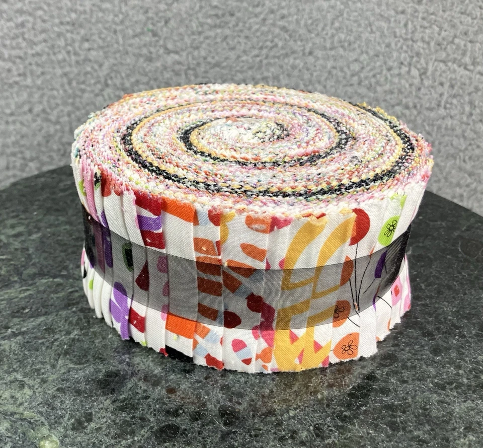 Rollo de gelatina tropical Benartex Sun Kissed Michele D'Amore (40) tiras de 2-1/2" x 42" Foto 3 de 4