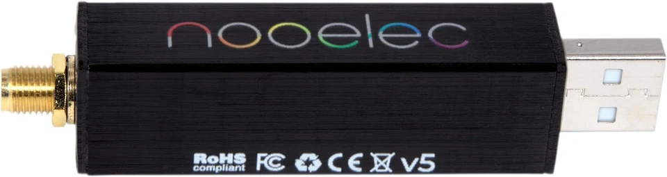 Nooelec RTL-SDR v5 SDR - NESDR Smart HF/VHF/UHF (100kHz-1.75GHz) black  - Image 4 of 4