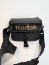 Kodak Camera Case Black Bag with Shoulder Strap 80s Vintage