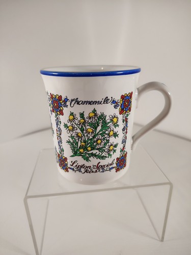 Taza de té especial Lipton taza de café manzanilla canela limón Inglaterra LEER - Imagen 3 de 6