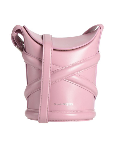 McQueen - Women - Leather Bucket bag - Pink