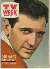 TV WEEK (Victoria) Oct 8 1966 DON LANE
