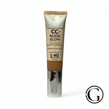 IT Cosmetics CC+ Nude Glow Serum Foundation SPF40 - Full Size - Choose 01-02/26