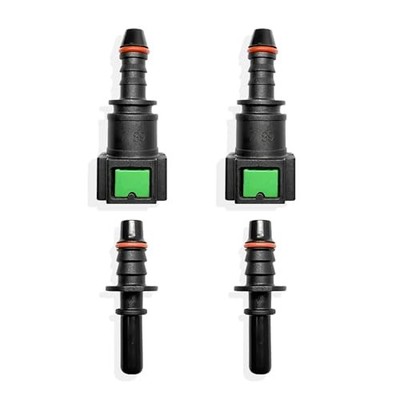 Fuel Line Quick Connect 2 Sets Fuel Line Quick Connect SAE 7.89mm to ID 6mm