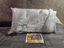 20 ft. x 20 ft. Silver/Black 20 Mil Heavy Duty Polyethylene Tarp, Waterproof, UV