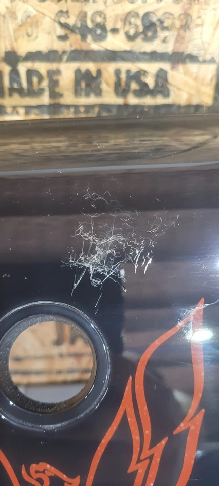 1985-1992 Pontiac Firebird Trans Am painel de enchimento lanterna traseira enfeite usado OEM - Imagem 2 de 4