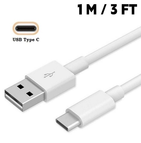 1M USB Type C Fast Charging Cable 5A Phone Charger Cable for Android/IOS Phone - Afbeelding 1 van 5