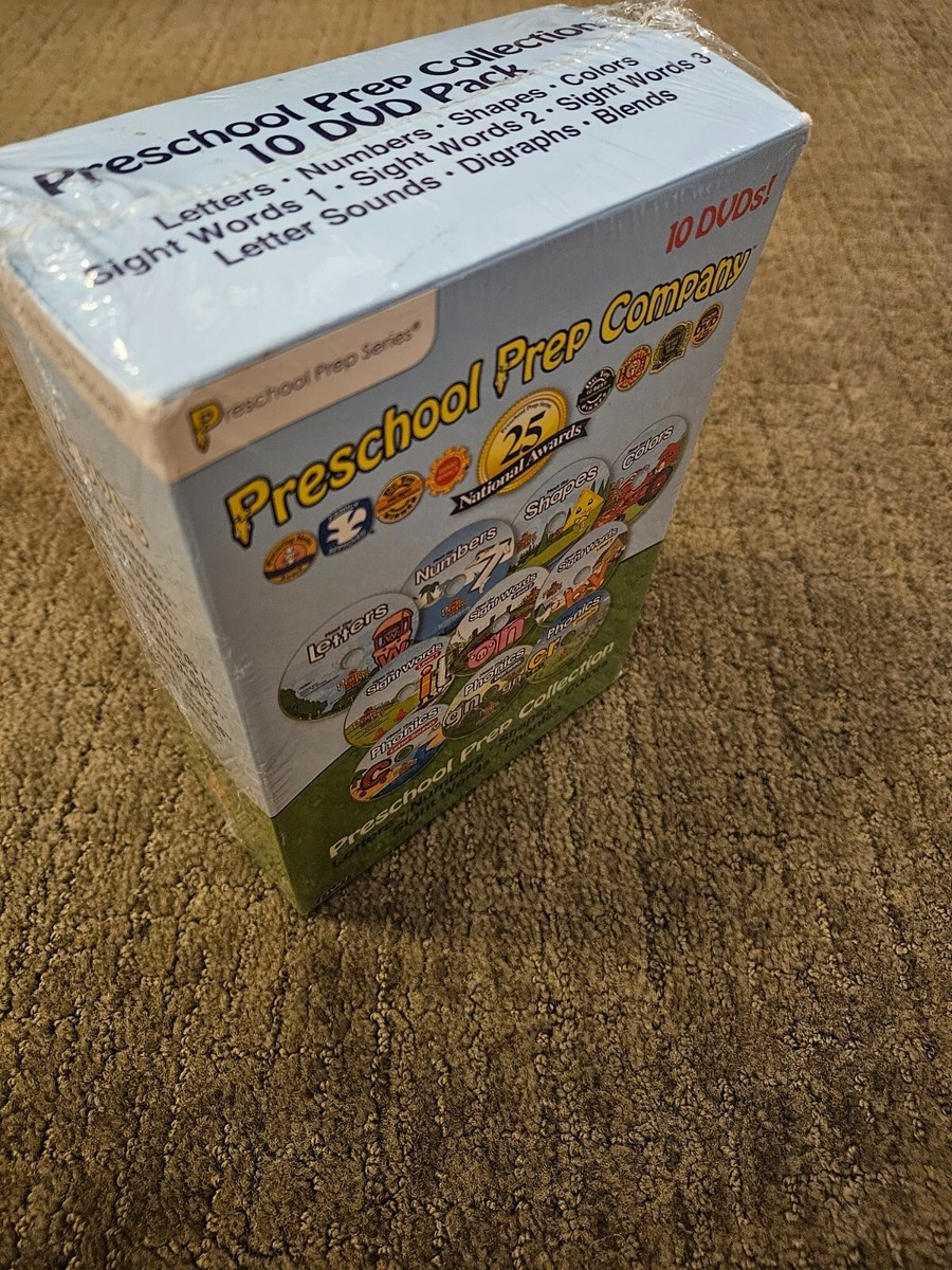 Preschool Prep Series Collection 10 DVD Box Set Letters