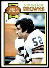 1979 Topps #157 Dick Ambrose Cleveland Browns