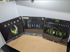 Laserdisc lot of 3 Alien Aliens Alien 3- Excellent