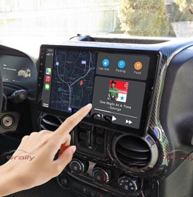 10.1'' For 2007-2017 Jeep Wrangler Radio Stereo Head Unit Android 13 CarPlay 32GB