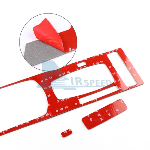 Black Water Cup Holder Panel Cover Sticker Carbon Fiber For Acura ILX 2013-2022 - Picture 8 of 8