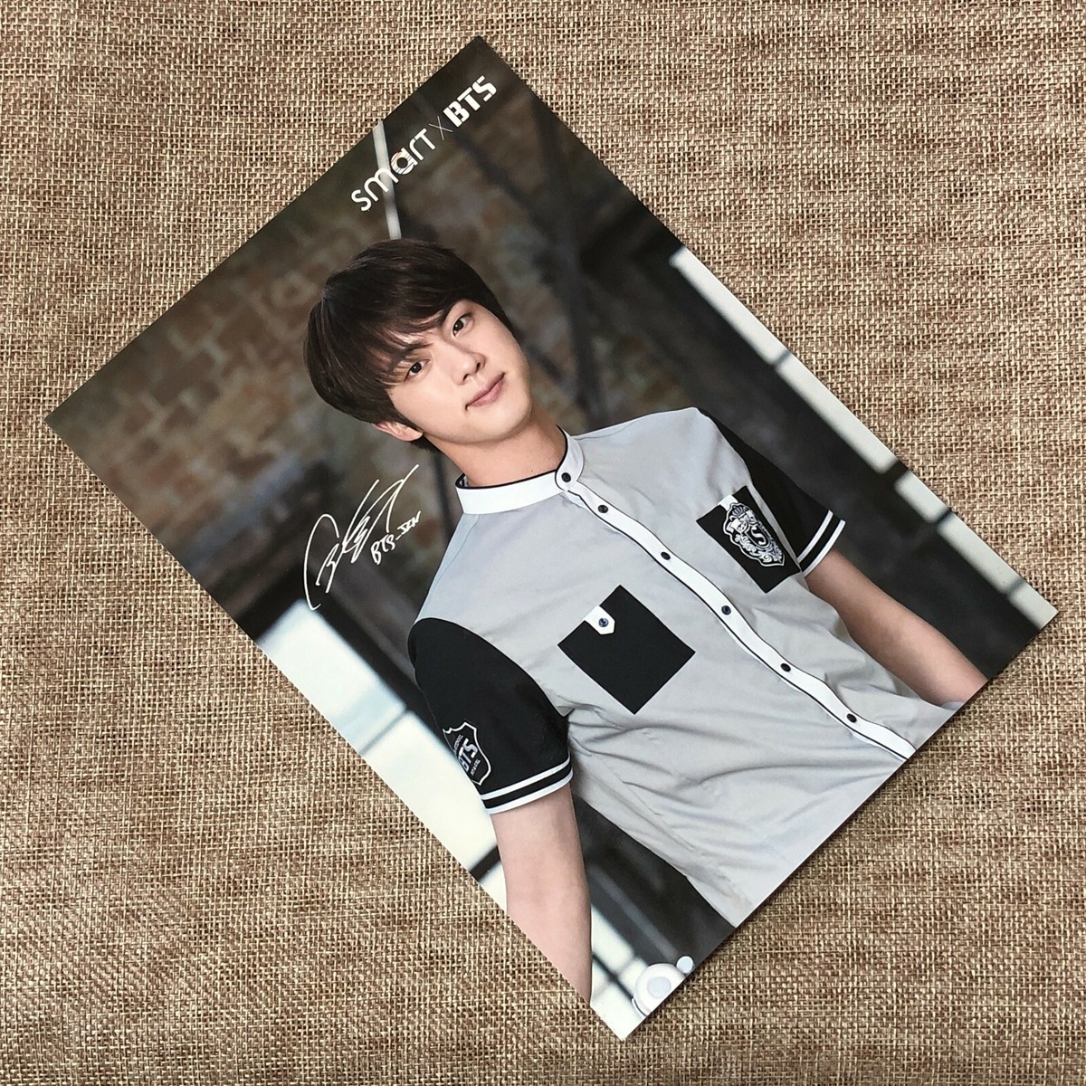 ④MサイズBTS JIN Tシャツ ホワイト GOYANG 公式グッズ WWH all-over-print-mens-crew-neck-