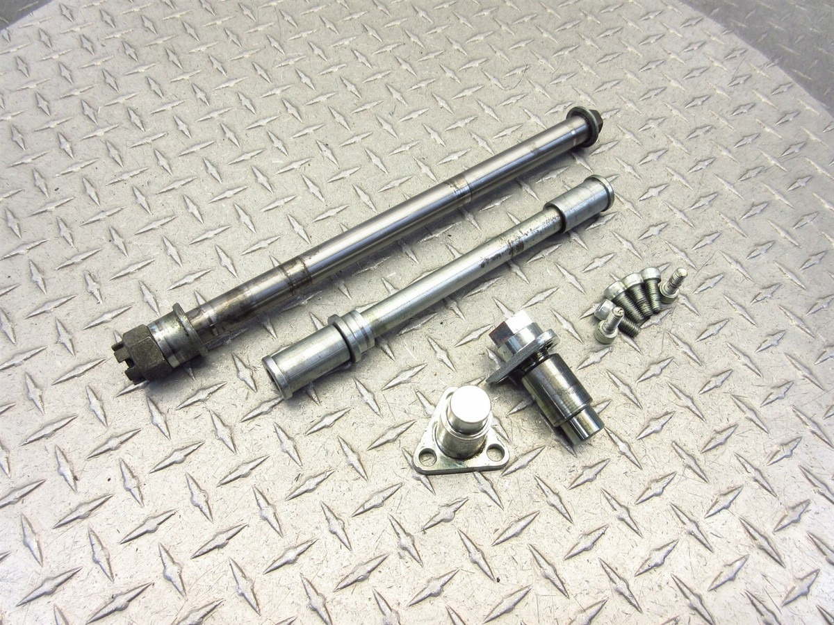 1998 93-06 Kawasaki ZG1000 Concours Front Rear Axles Wheel Bolts