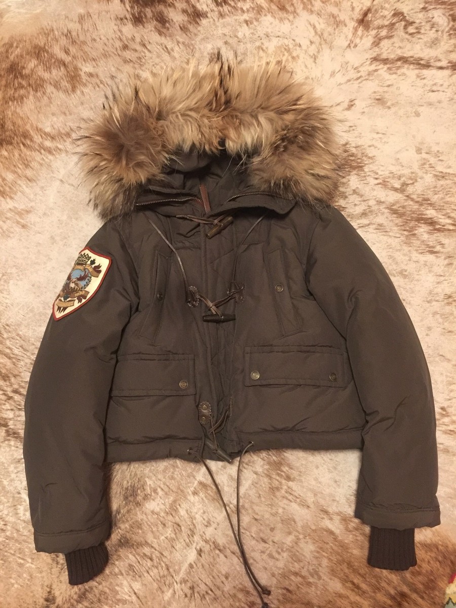 Dsquared down jacket with hood, fur, sz. 38 | eBay Dsquared down jacket with hood, fur, sz. 38 | eBay