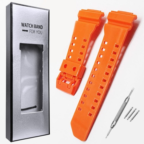 Soft Rubber Strap for Casio GA-700 GA700 Watch Band Sports Replacement New - Picture 11 of 18