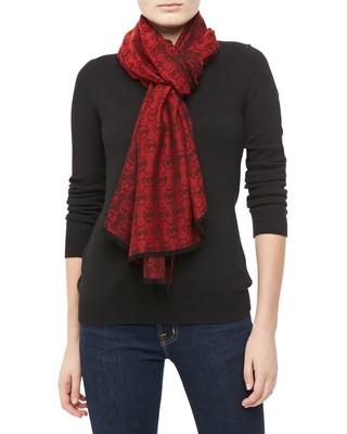 Michael kors scarf red Clearance