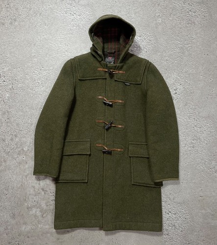 Veste à capuche vintage Gloverall Duffle Coat laine mélangée fabriquée au Royaume-Uni