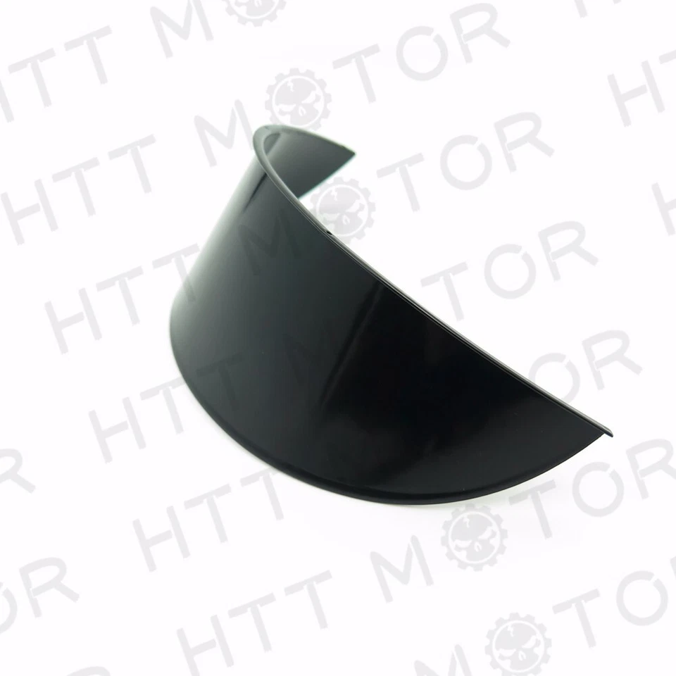 NUEVO Harley BLAKC 7" FARO VISERA RESISTENTE GRUESO Para Harley XL XLH FXR FX Foto 3 de 4