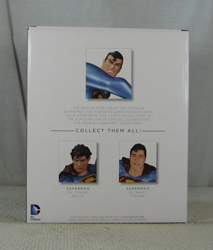 Superman The Man of Steel Animated Series Statue DC Collectibles NEW SEALED - Picture 4 of 7