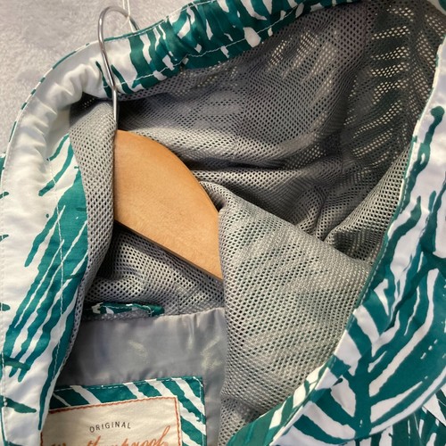 Original Weatherproof Vintage Windbreaker Jacket Men's Large Nylon Tropical Palm - Picture 7 of 19