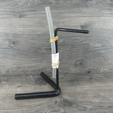 Football Kicking Practice Tee Holder Black Metal Extra Point