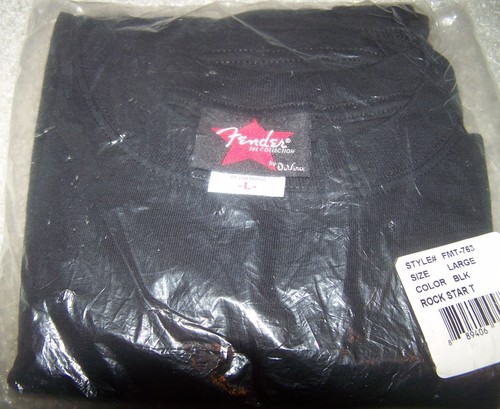 Fender Rock Star T-Shirt Mens L NEW! - Bild 3 von 3