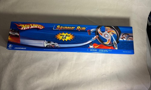 2005 Hot Wheels Spinnin' Rim Track Set 52580 Vintage