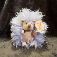 Sparklers FAO Schwarz Purple /Gold Hedgehog Super Soft Plush