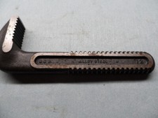 HOOK JAW for 12" RIDGID PIPE WRENCH 6" LG ALLOY STEEL RANGE 1/2"-2" NOS