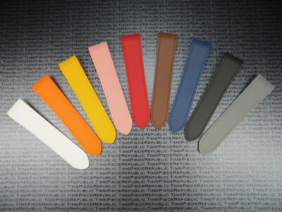 23mm PU Rubber Diver Strap Extra Large Watch Band for CARTIER SANTOS 100 XL x1