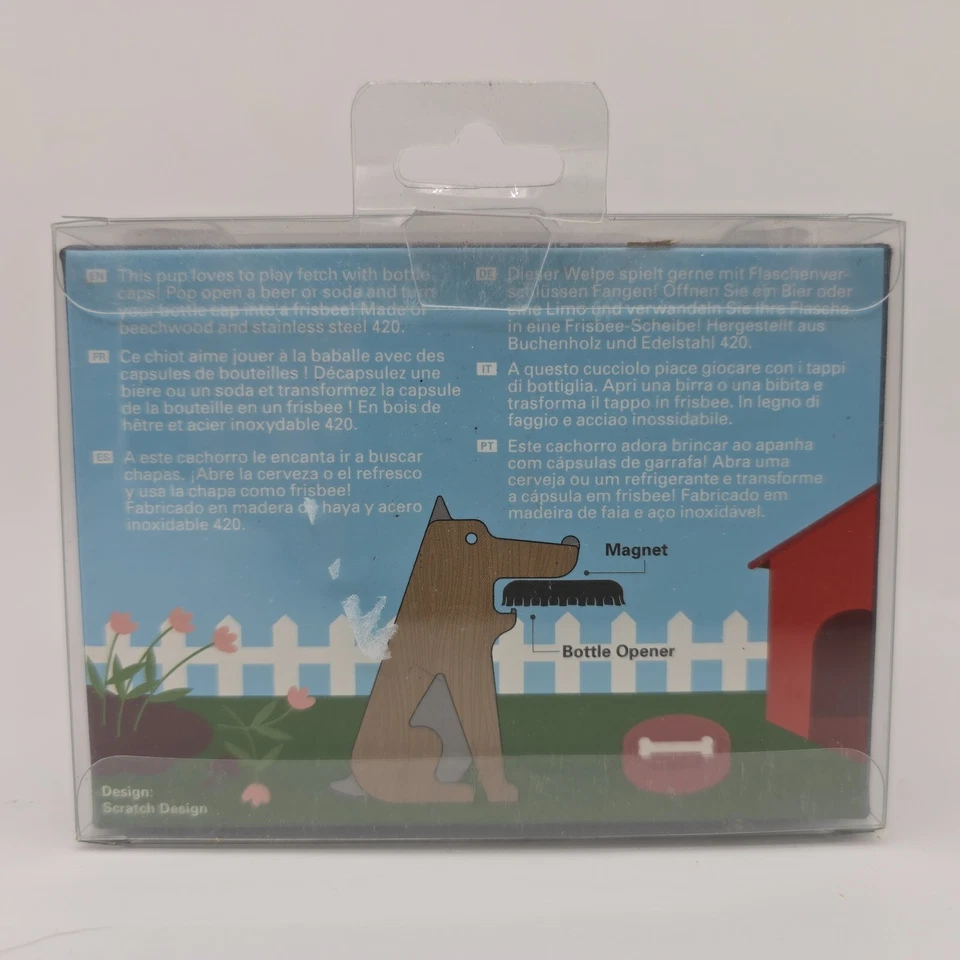 Kikkerland FETCH 狗开瓶器全新带盒 — 第 2/2 张图片
