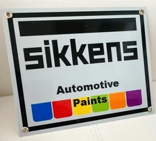 Sikkens automobile car automotive paint sign