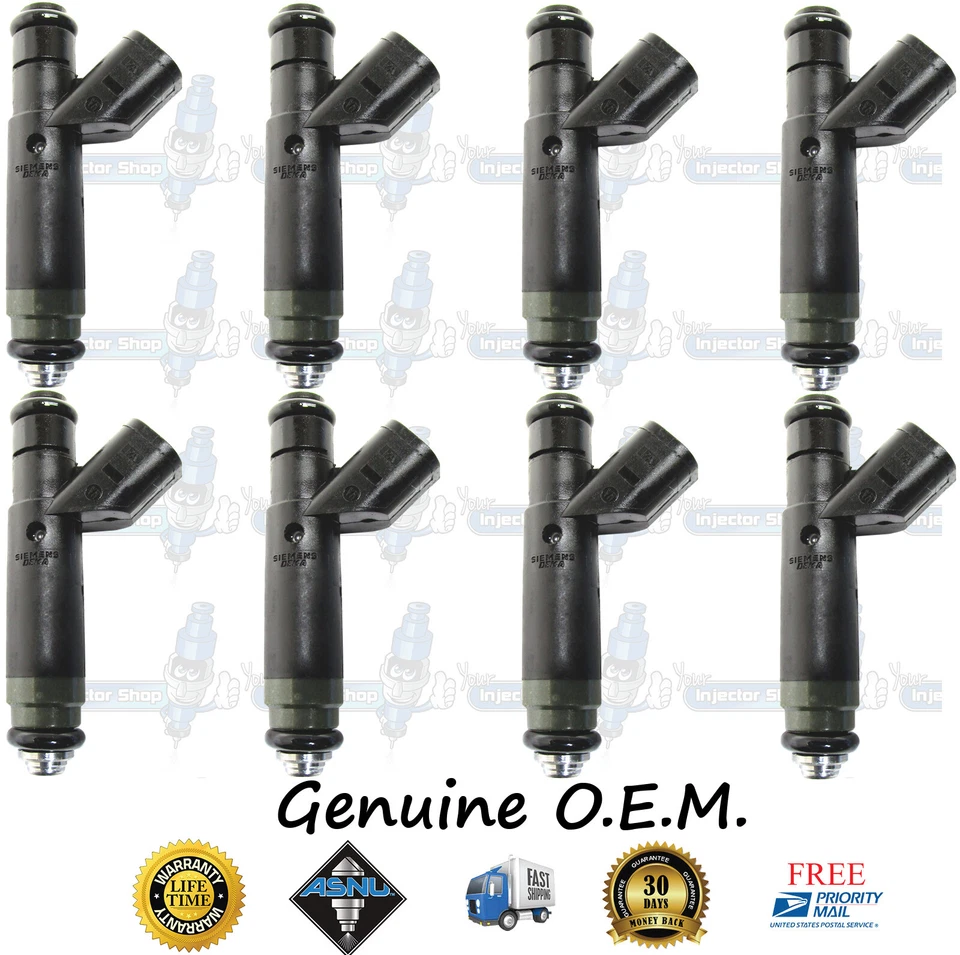 Los mejores inyectores de combustible genuinos GM Upgrade Cadillac 8x 12567448 04-06 XLR STS 4,6 L Foto 3 de 4