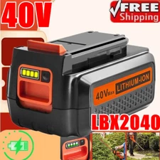 40V Lithium Battery For Black and Decker 40 Volt Max LBXR36 LBX2040 3.0Ah US