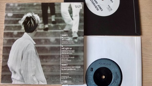 HOWARD JONES ALL I WANT 7" +INTERVIEW DISC WEA (1986) MINT LTD ED POP SYNTH UK - Foto 2 di 2