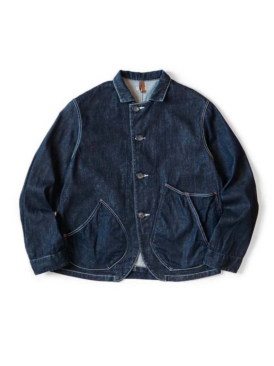 ジャケット・アウター KAPITAL KAPITAL KOUNTRY CENTURY DENIM LACE-UP 2ND JACKET NO.7-S