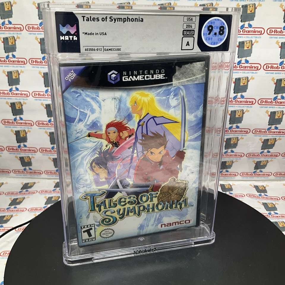 Tales of Symphonia New Sealed VGA WATA CGC Gamecube NES SNES N64 Black Label US - Image 3 of 4