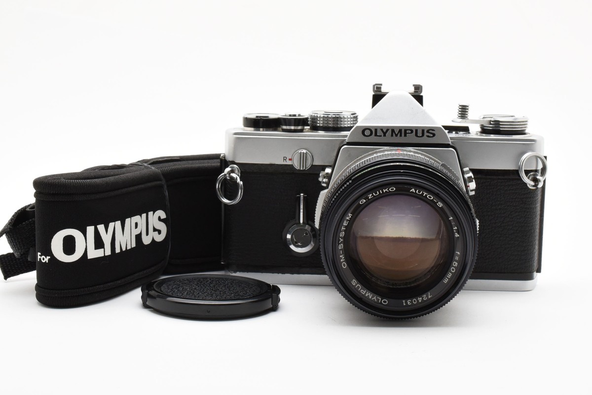 【良品】OLYMPUS OM-1 + G.ZUIKO 50mm F1.4 Olympus 50mm f/1.4 Manual Focus Auto-S Zuiko Lens for OM