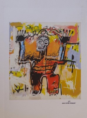 Jean-Michel Basquiat lithograh