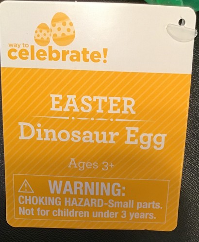 1 Dino Dinosaur Easter Egg folding Collapsible Toy Figure Egg Hunt Basket Filler - Picture 11 of 12