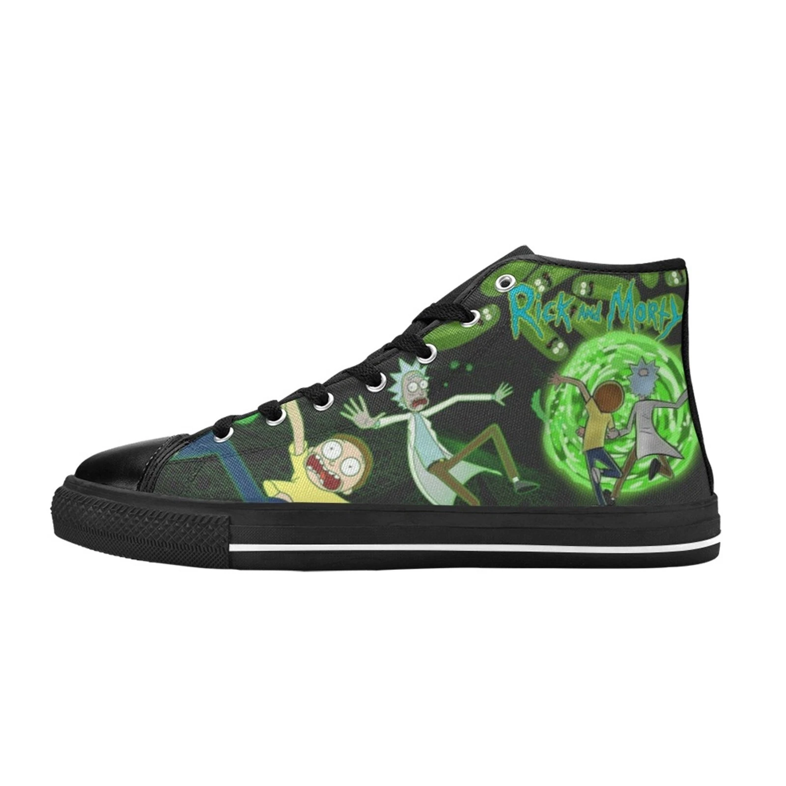 Rick and Rickandmorty 5 High Top Sneaker , Shoes Athletic
